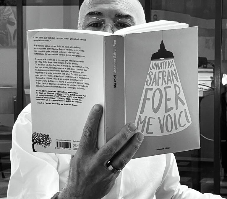Elie Papiernik lit « Me Voici » de Jonathan Safran Foer